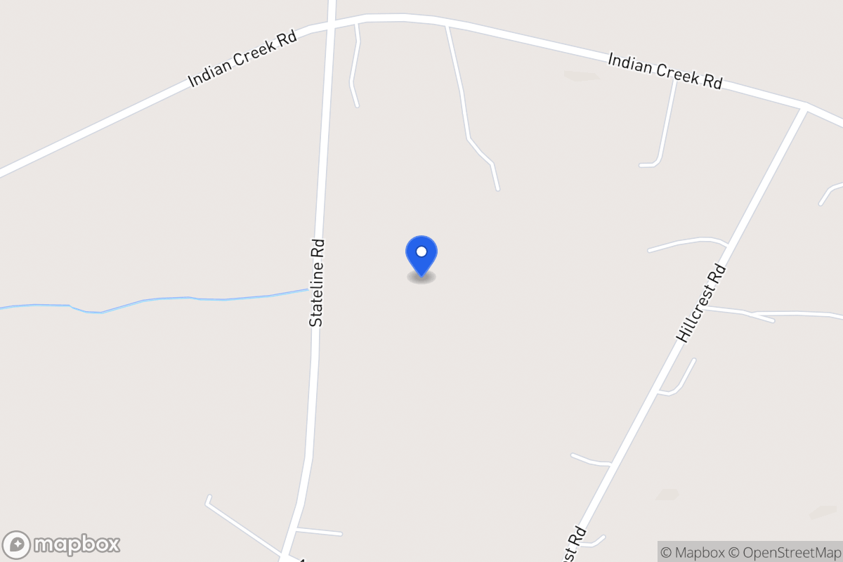Map of 2042 Indian Creek Rd