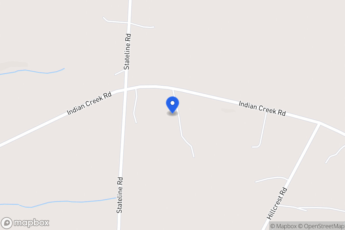 Map of 2000 Indian Creek Rd