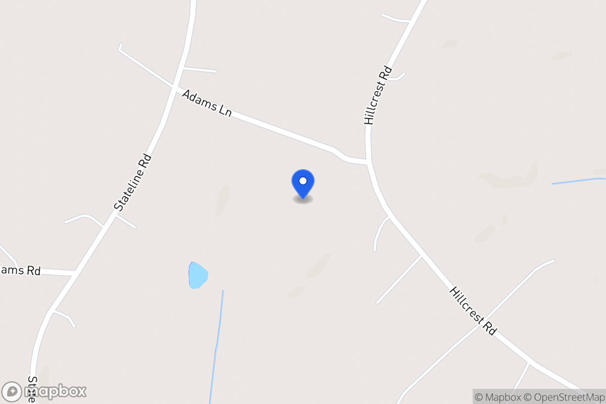 Map of 1332 Hillcrest Rd