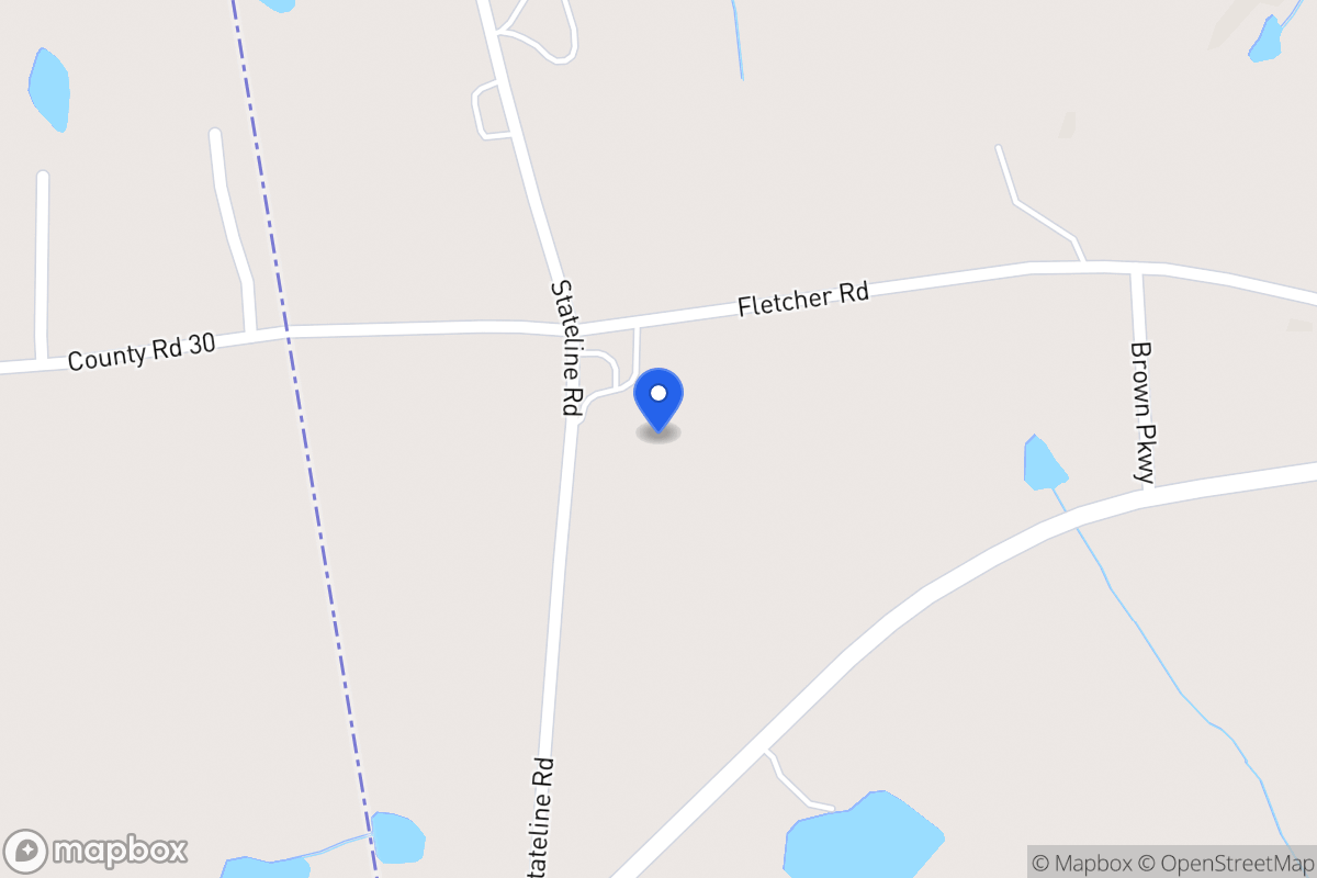 Map of 332 Fletcher Rd