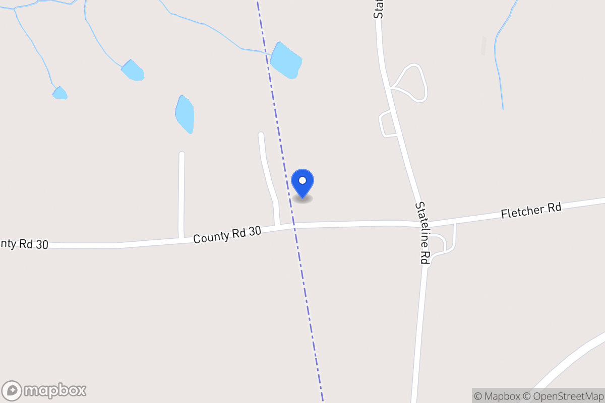 Map of 431 Fletcher Rd