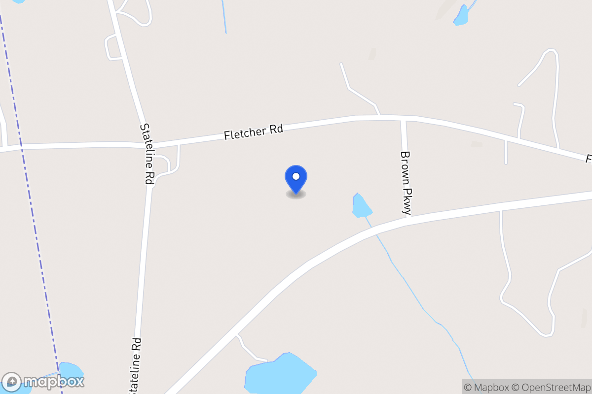 Map of W 166 Hwy