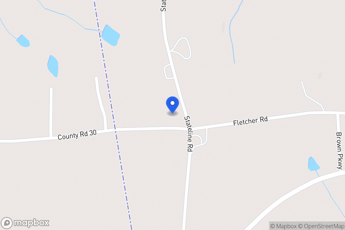 Map of 365 Fletcher Rd