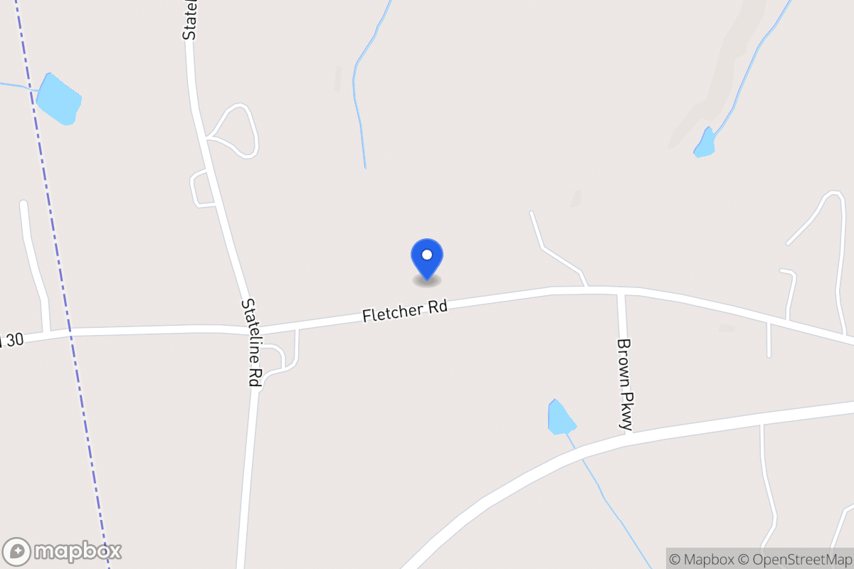 Map of 273 Fletcher Rd