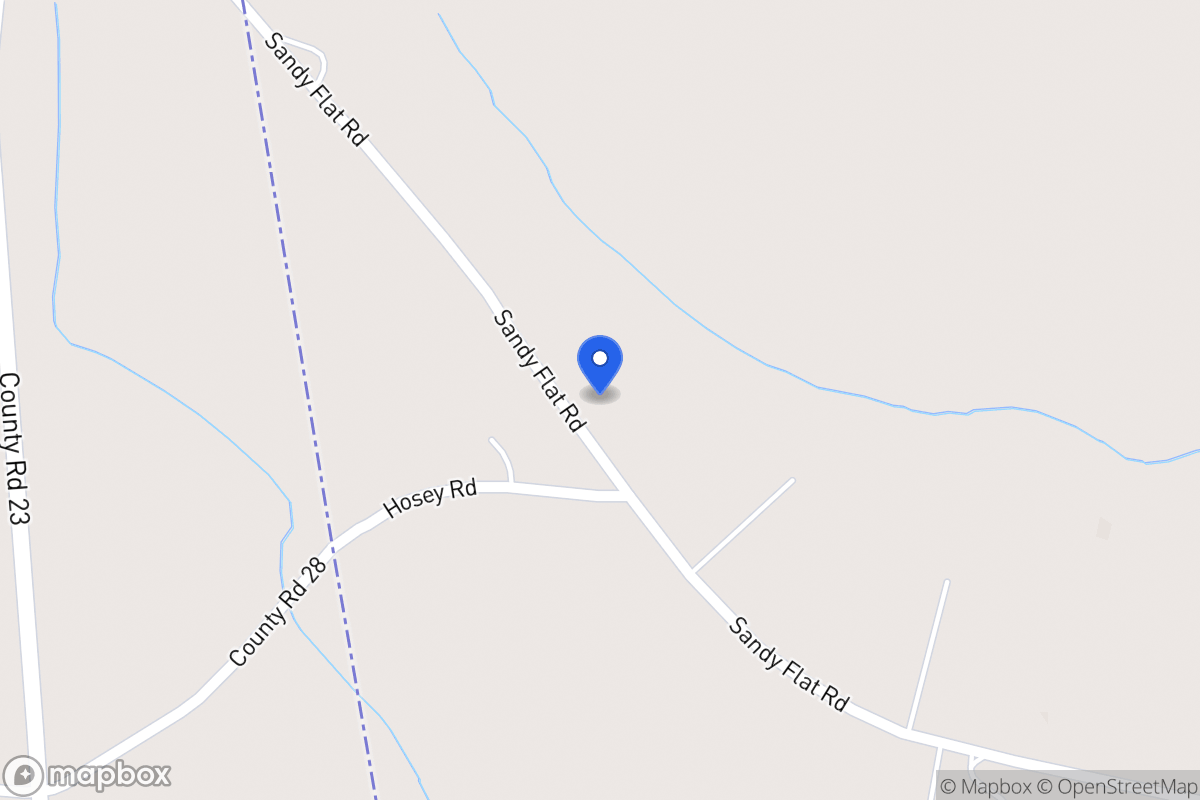 Map of 1871 Sandy Flat Rd