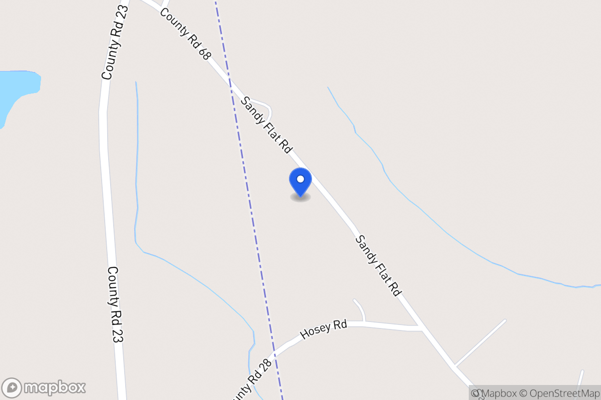 Map of 1956 Sandy Flat Rd