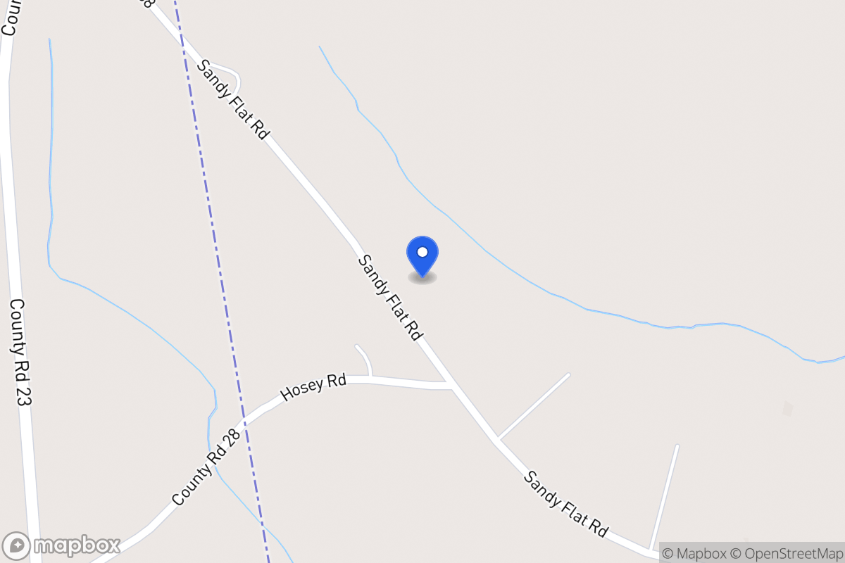 Map of 1887 Sandy Flat Rd