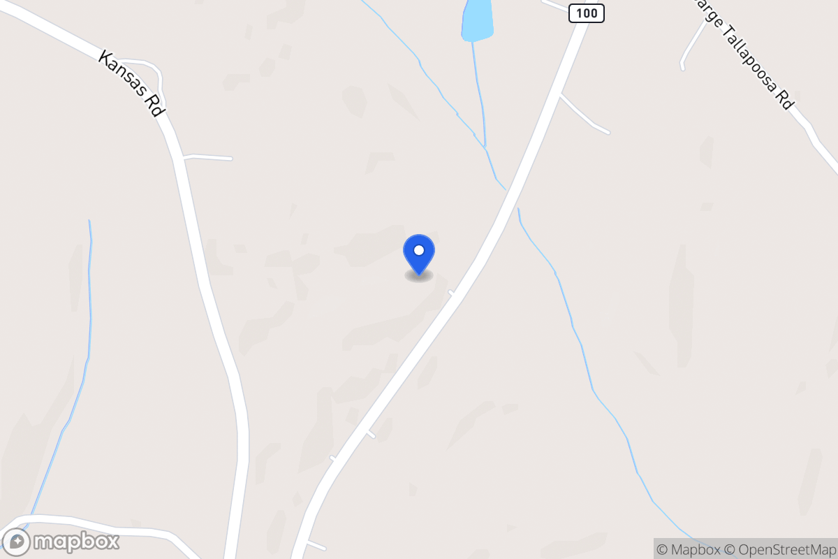 Map of 100 Hwy