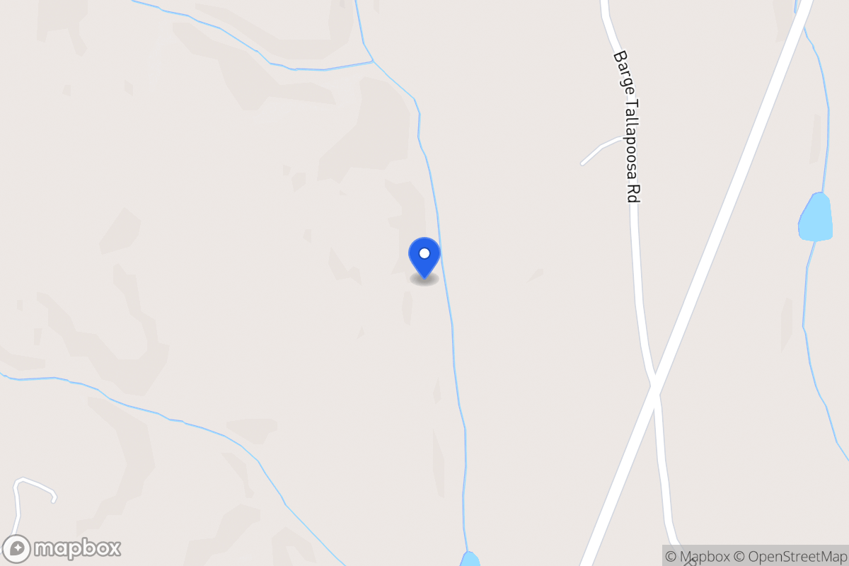 Map of 375 Barge Tallapoosa Rd