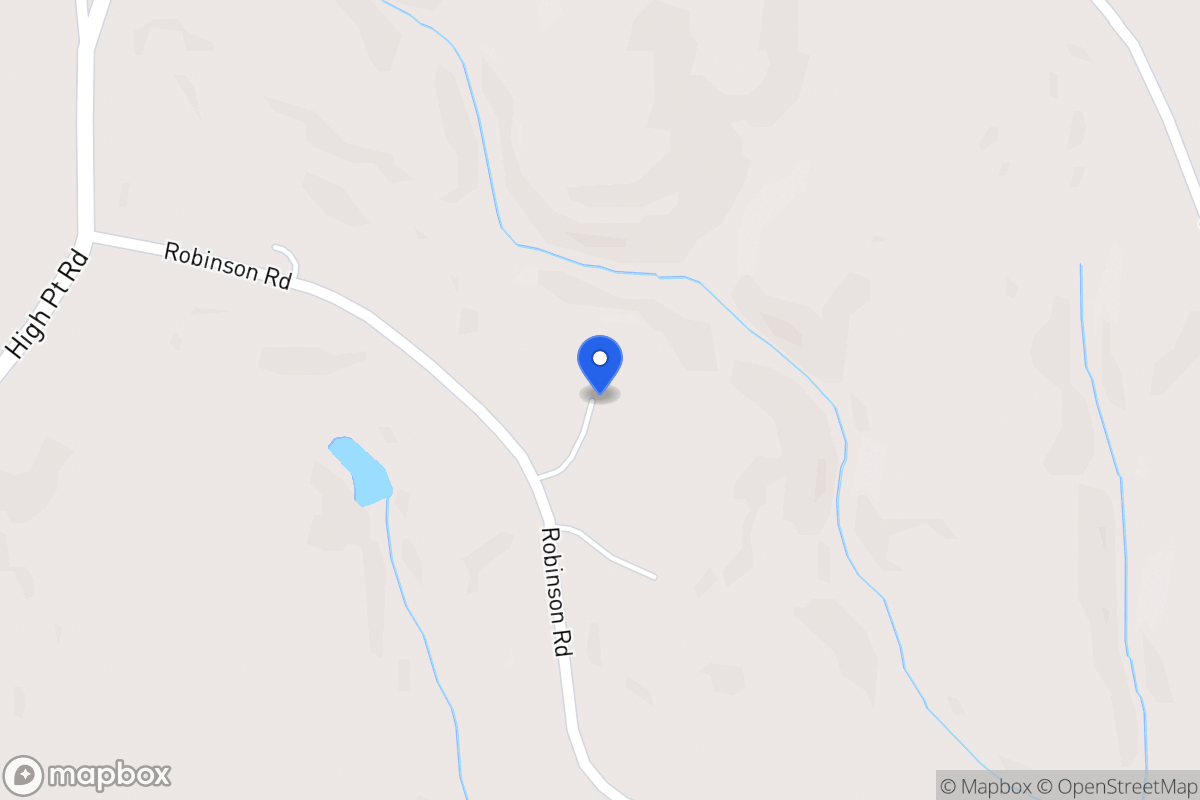 Map of 683 Robinson Rd