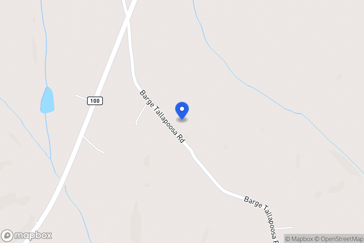 Map of 548 Barge Tallapoosa Rd