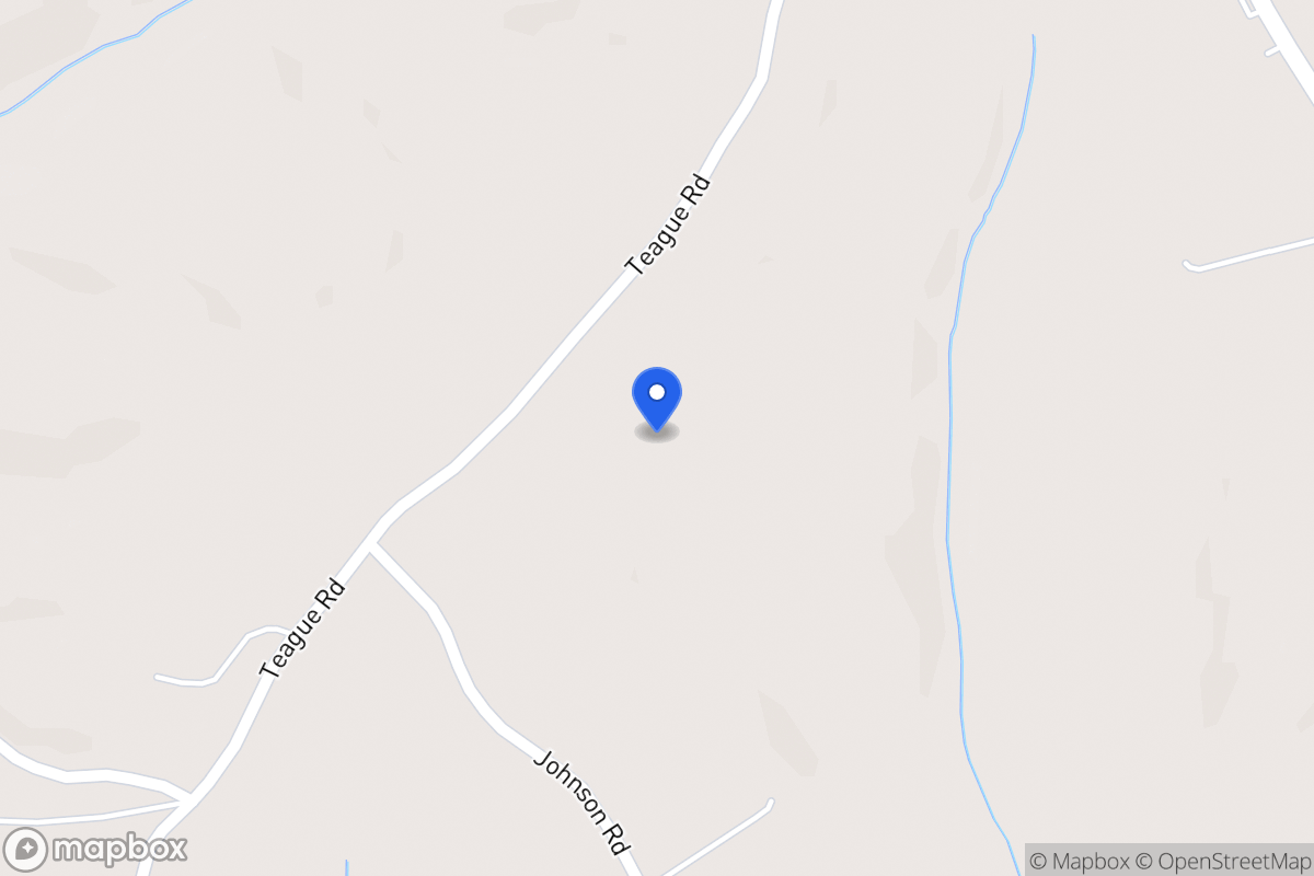 Map of 338 Teague Rd