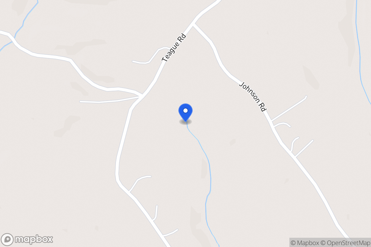 Map of 601 Teague Rd