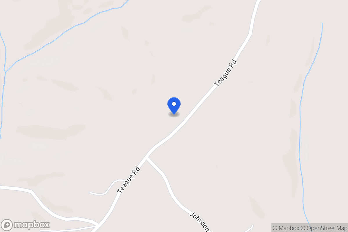 Map of 391 Teague Rd