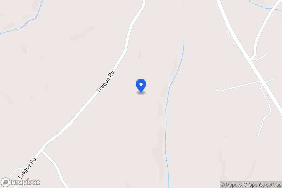Map of 314 Teague Rd