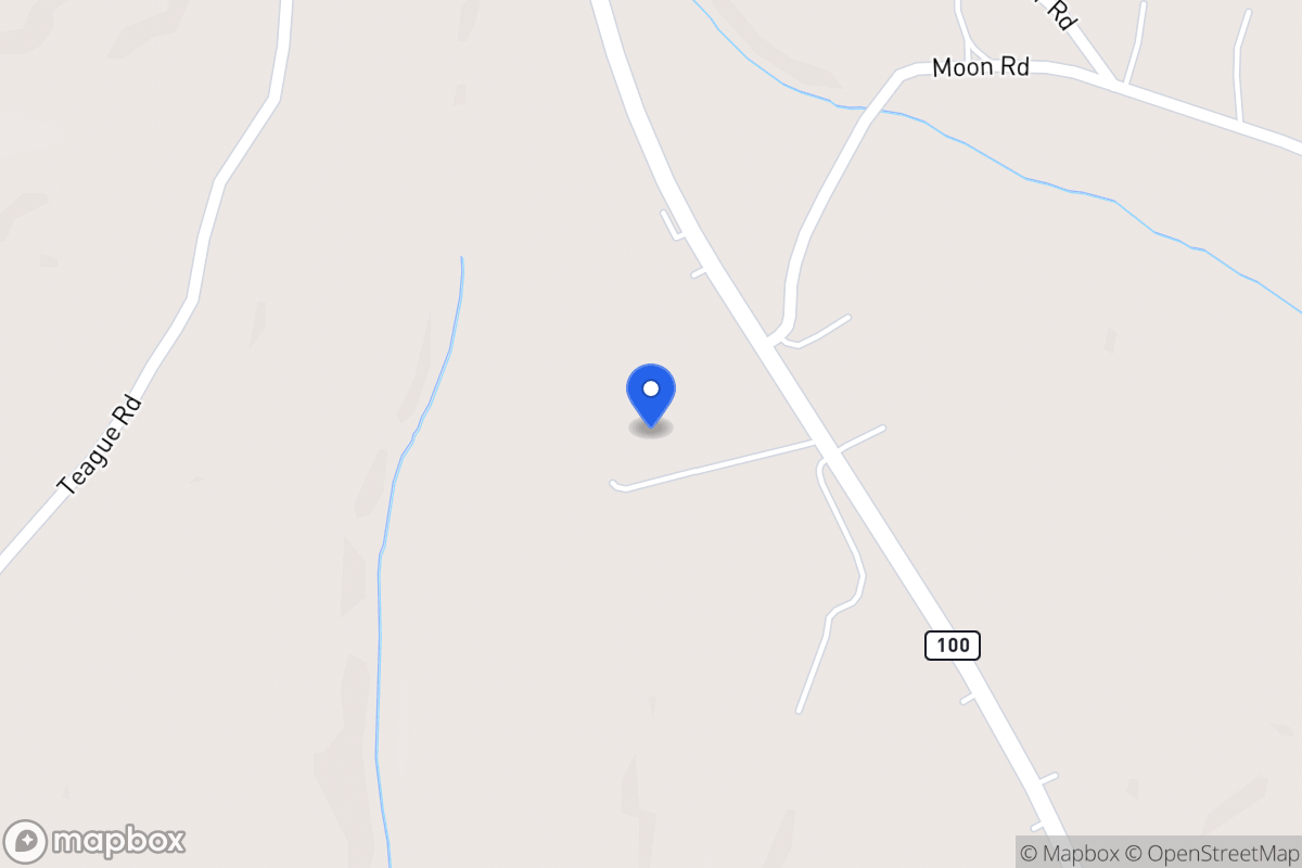 Map of 3296 N 100 Hwy