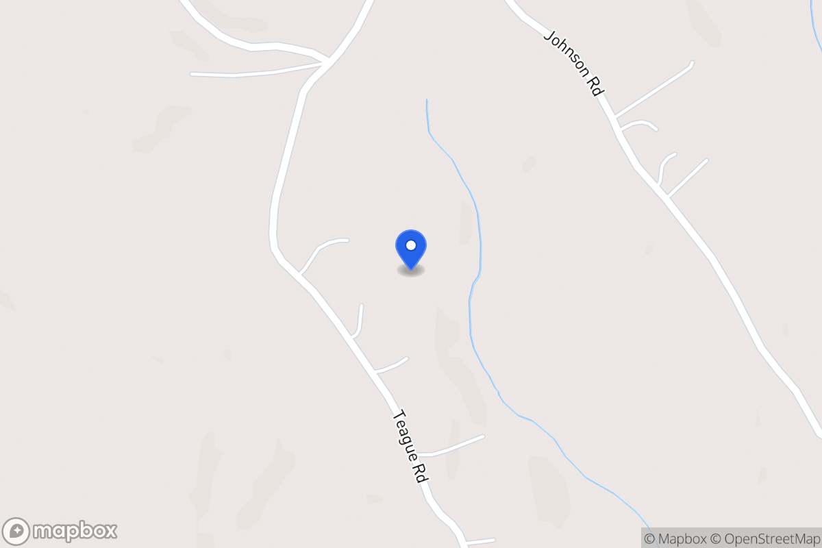 Map of 708 Teague Rd