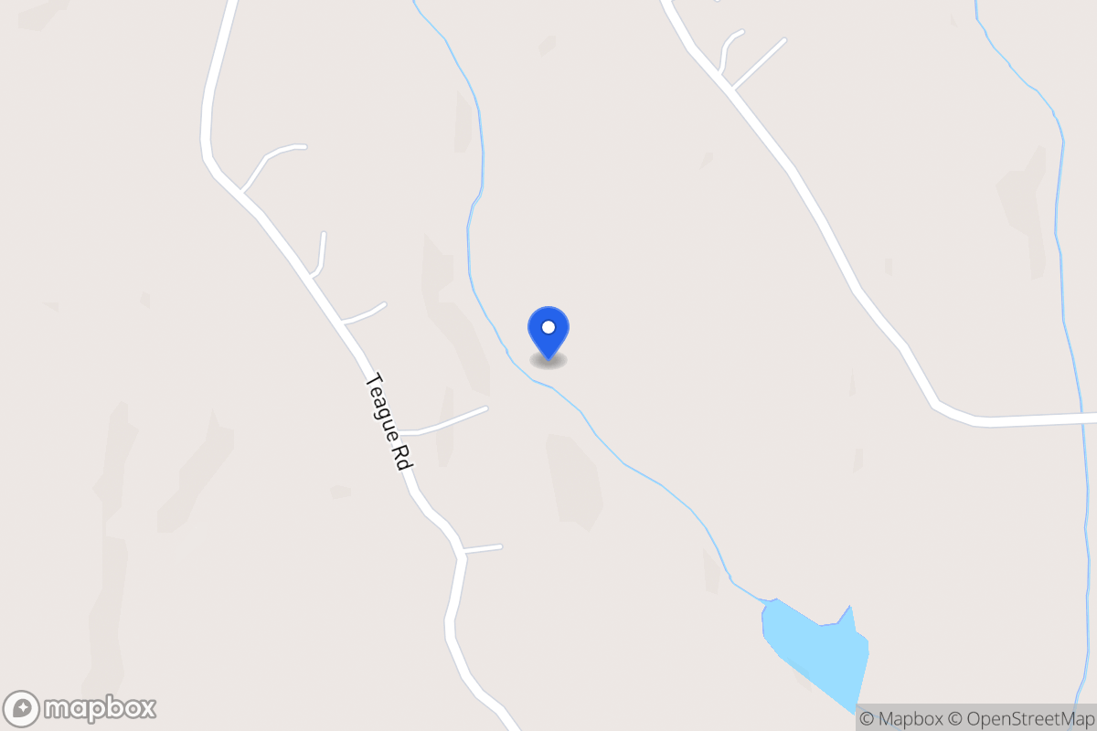 Map of 732 Teague Rd