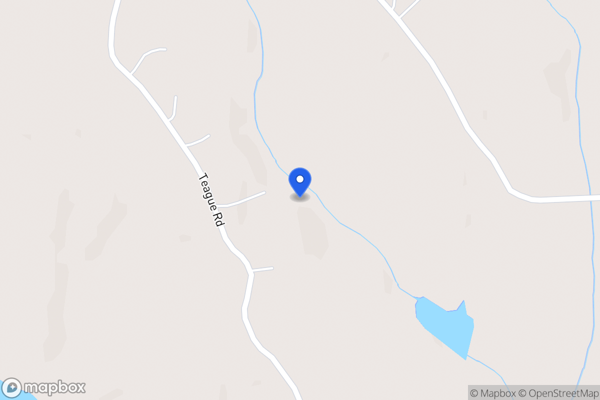 Map of 738 Teague Rd