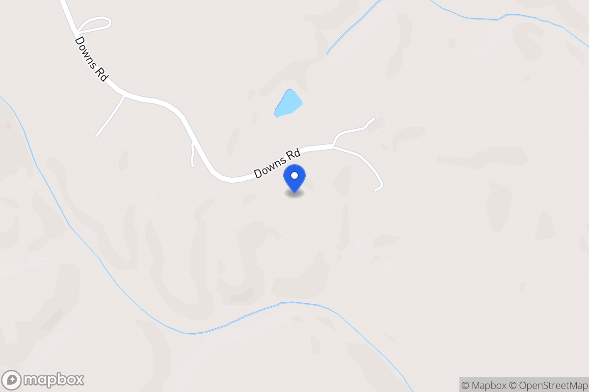 Map of 447 Downs Rd
