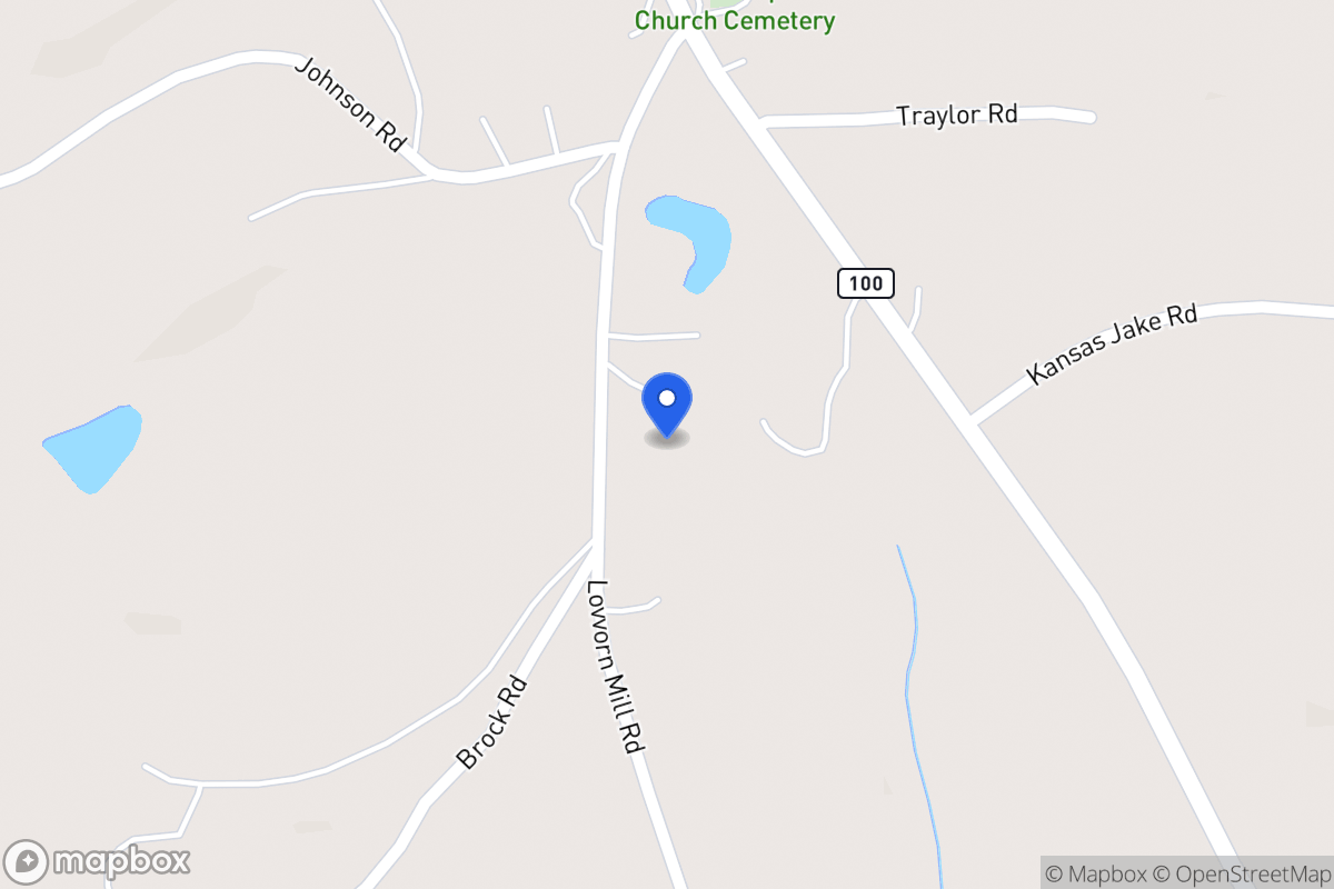 Map of 3255 Lovvorn Mill Rd