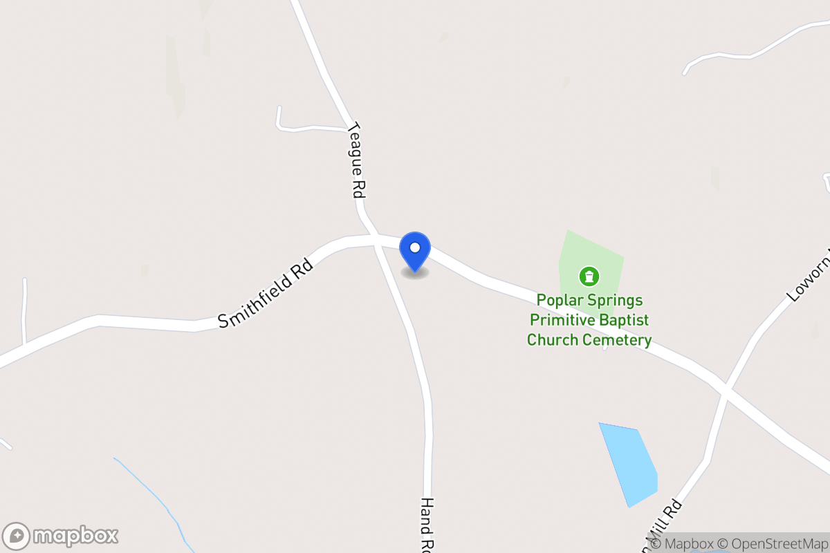 Map of 6538 Smithfield Rd