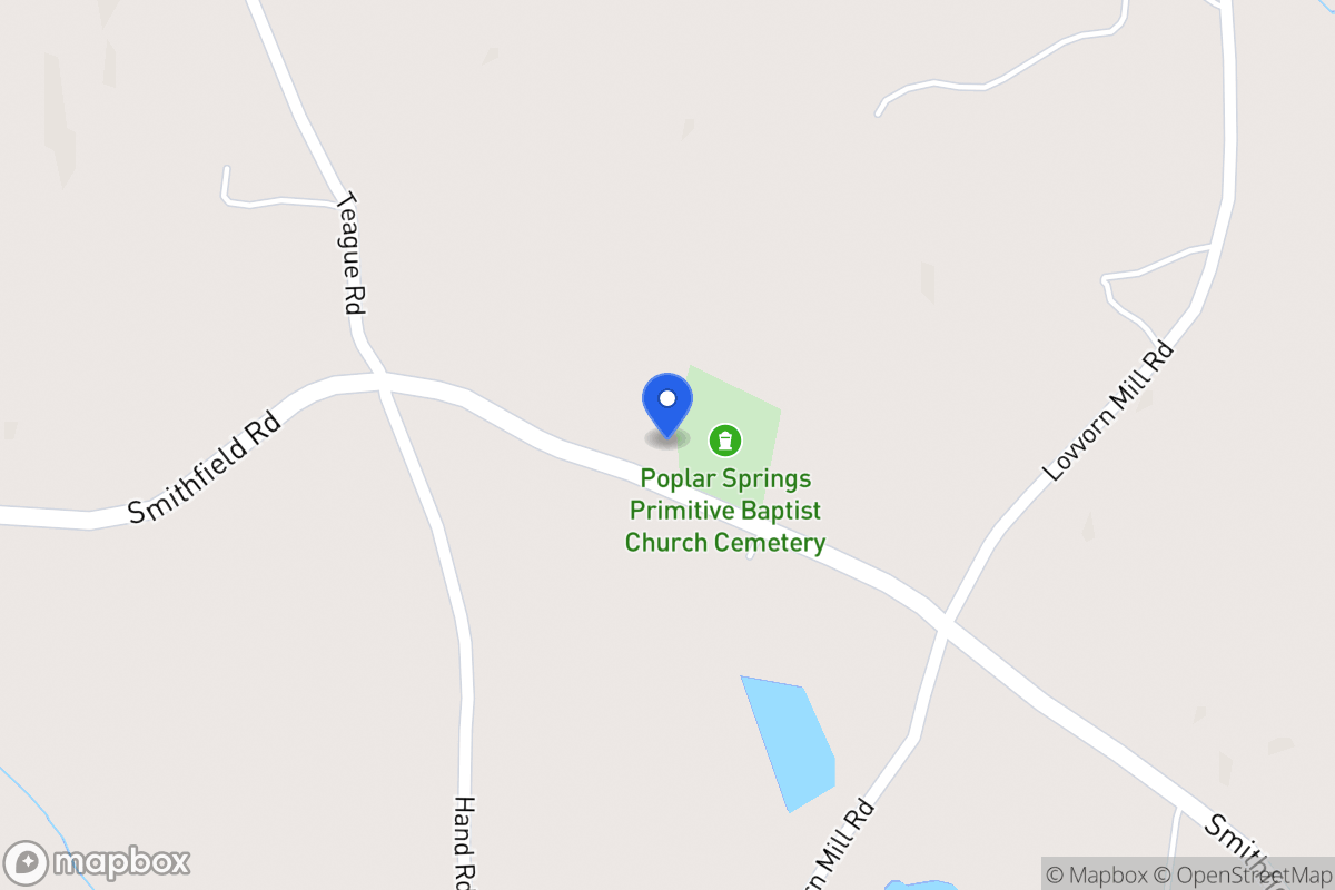 Map of 6465 Smithfield Rd