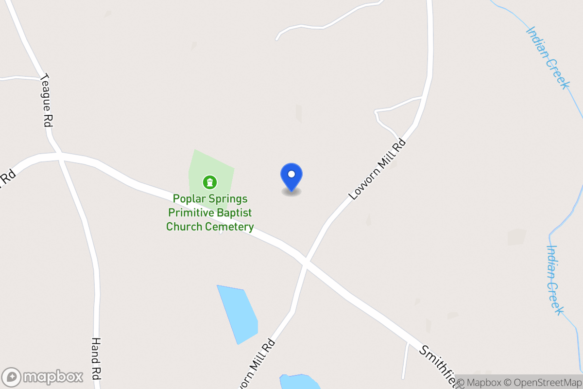 Map of 6393 Smithfield Rd