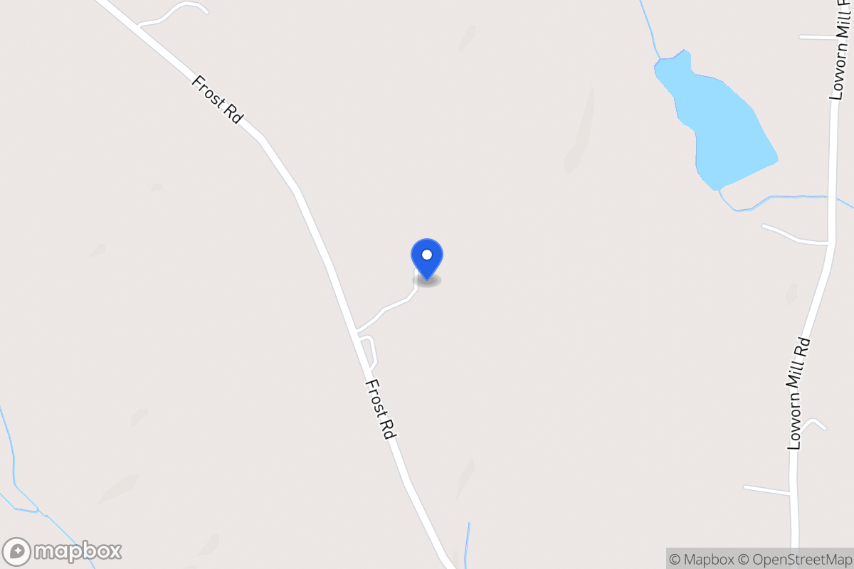 Map of 321 Frost Rd