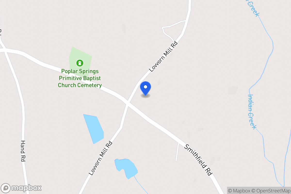 Map of 2563 Lovvorn Mill Rd