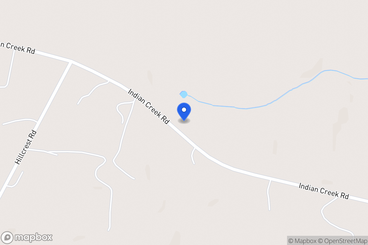Map of 1517 Indian Creek Rd