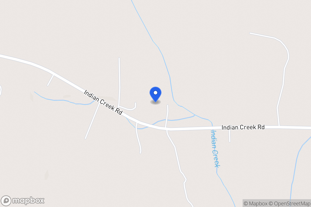 Map of 1079 Indian Creek Rd