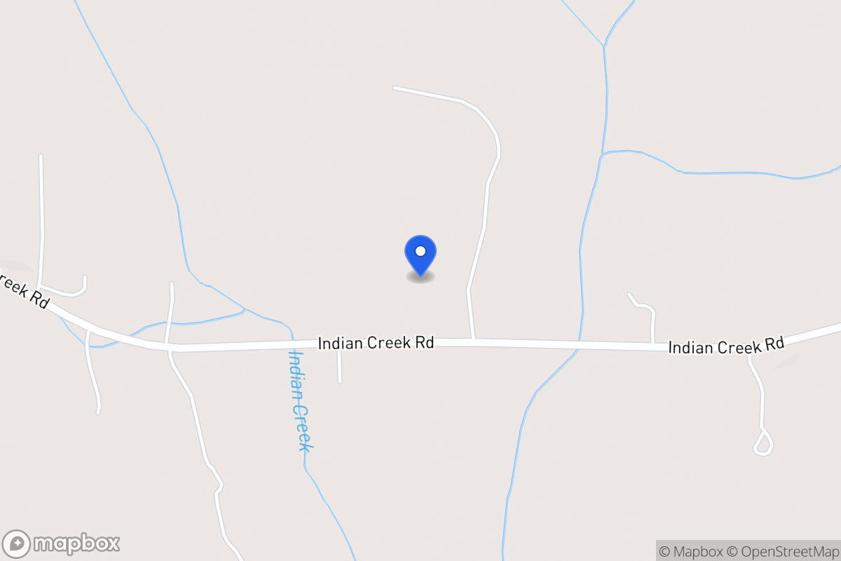 Map of 939 Indian Creek Rd