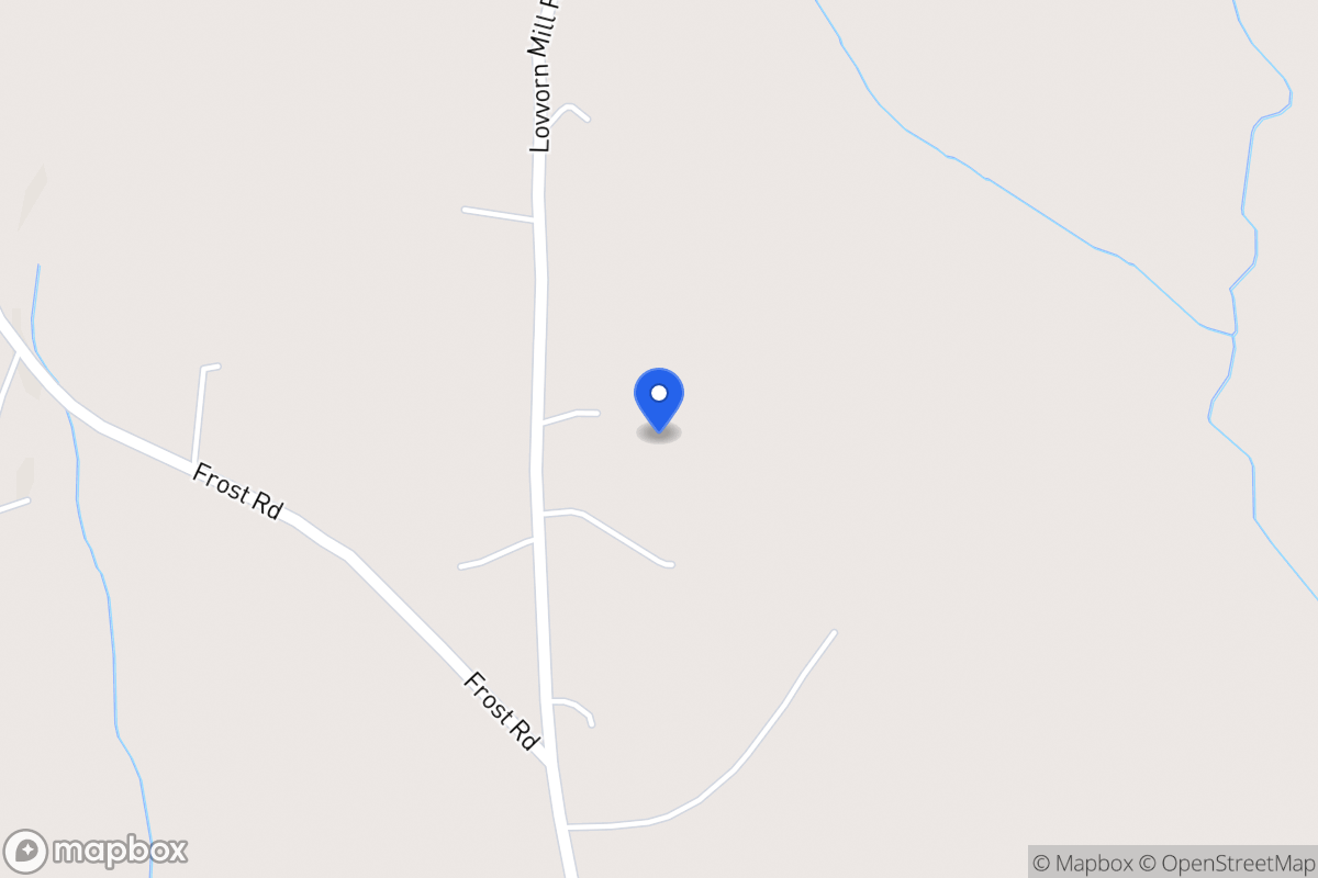 Map of 2003 Lovvorn Mill Rd