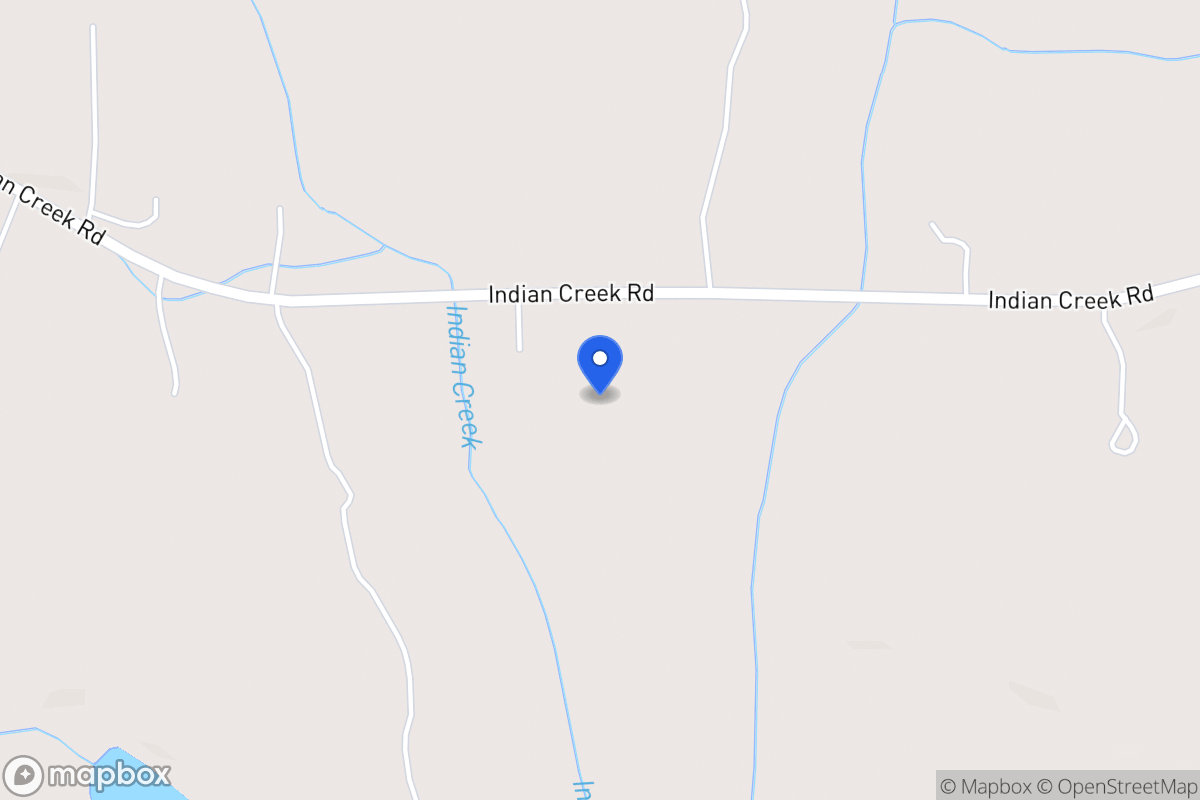 Map of 940 Indian Creek Rd