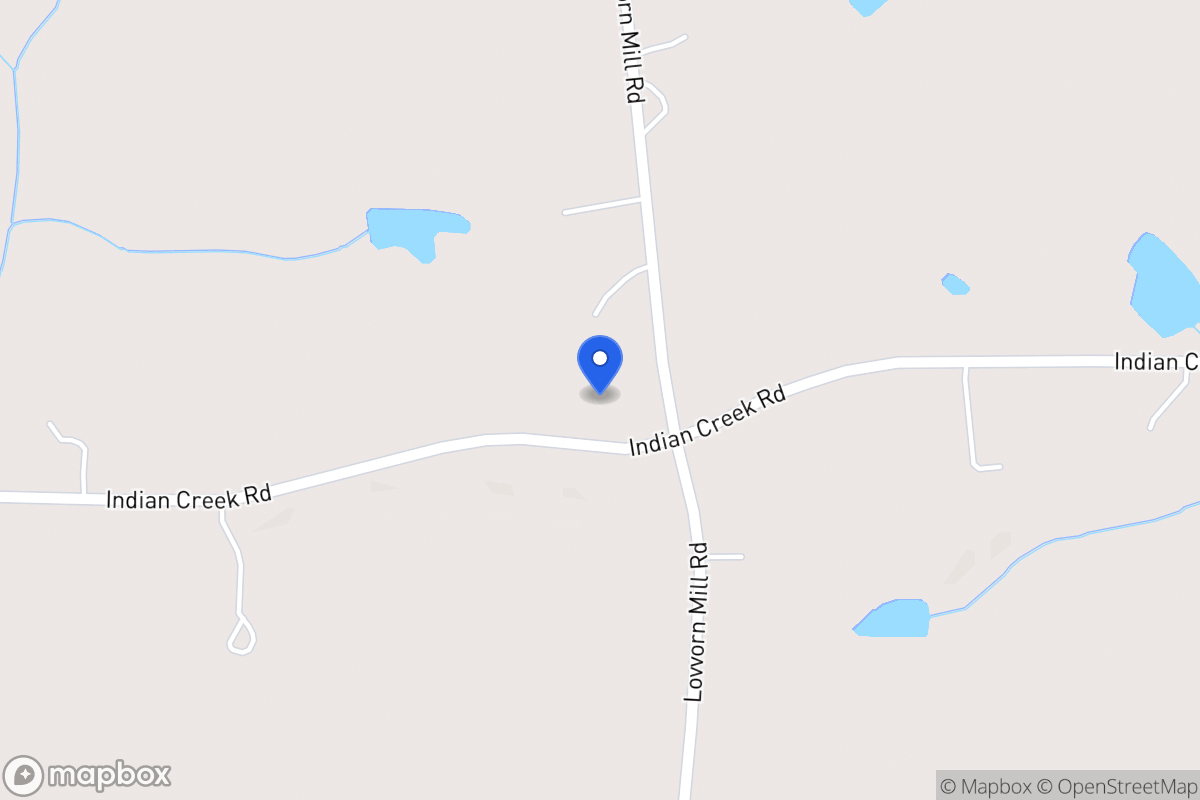 Map of 1650 Lovvorn Mill Rd