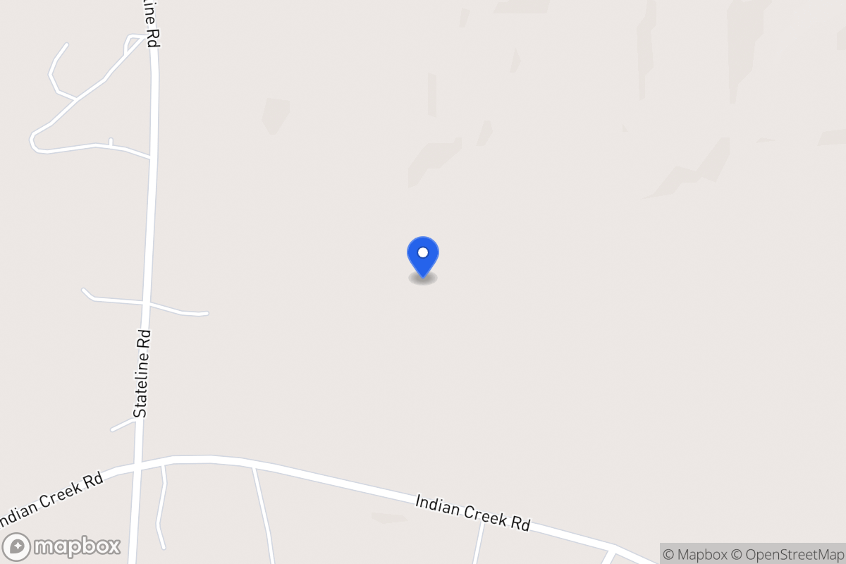 Map of 1731 Indian Creek Rd