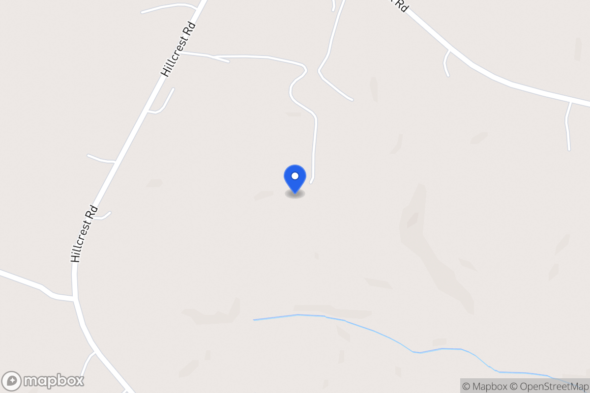 Map of 1555 Hillcrest Rd