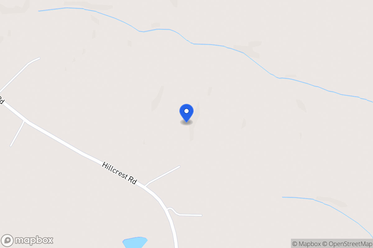 Map of 1025 Hillcrest Rd