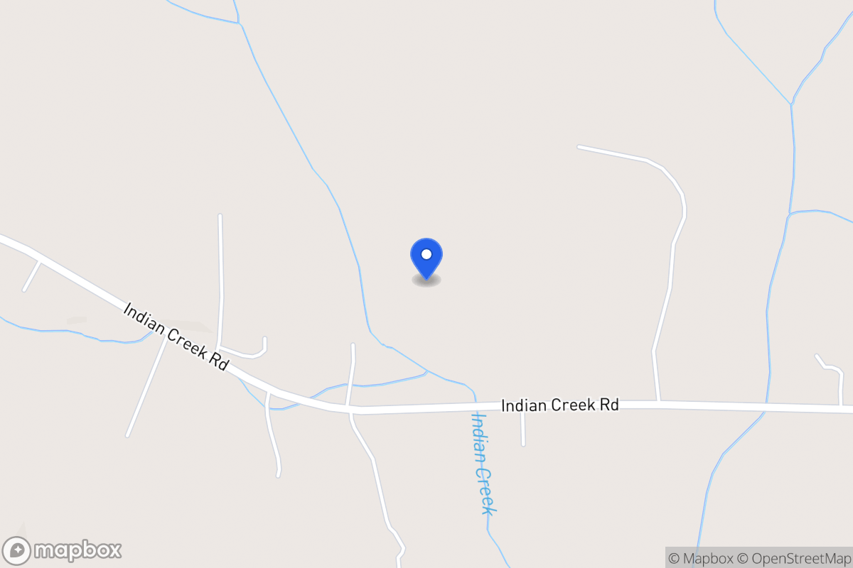 Map of 1025 Indian Creek Rd
