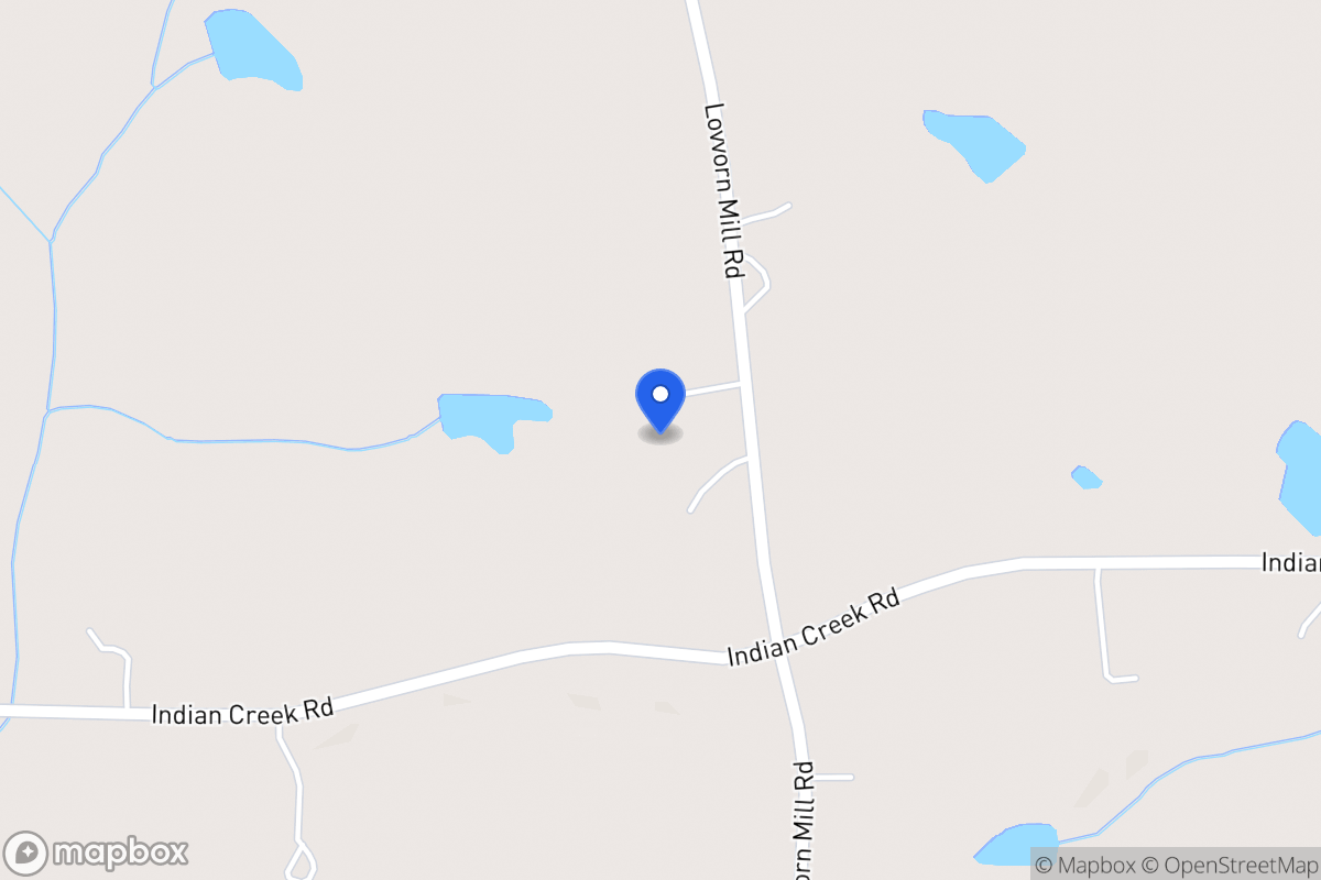 Map of 1690 Lovvorn Mill Rd