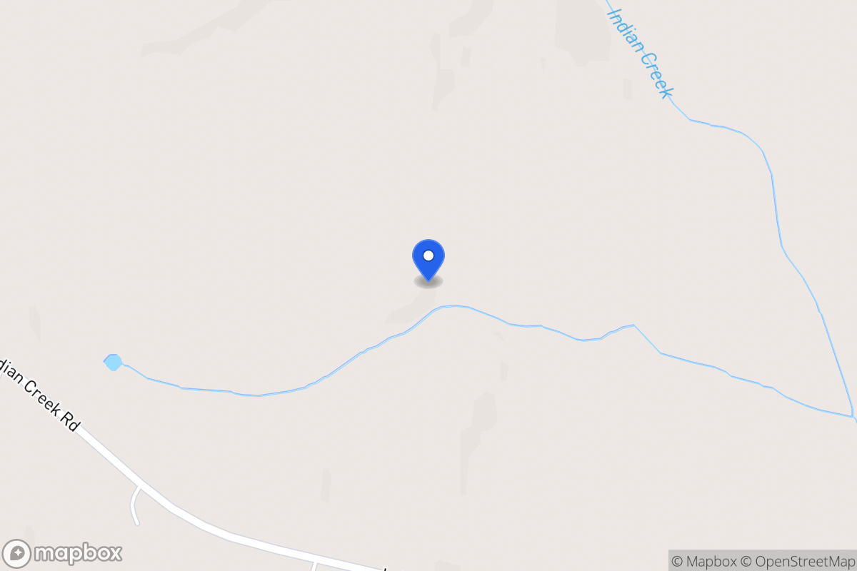 Map of 1371 Indian Creek Rd