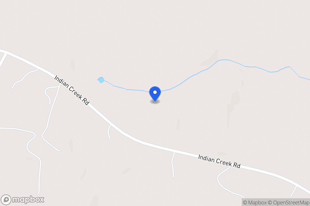 Map of 1455 Indian Creek Rd