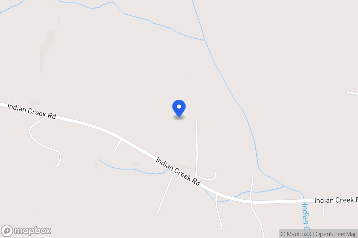 Map of 1201 Indian Creek Rd