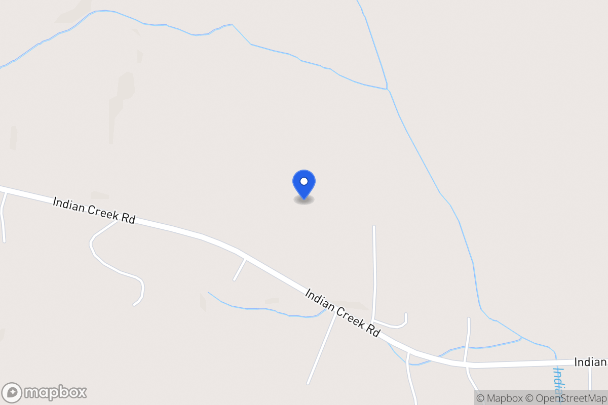 Map of 1225 Indian Creek Rd