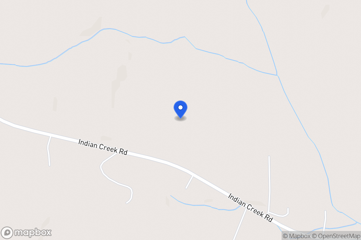 Map of 1241 Indian Creek Rd