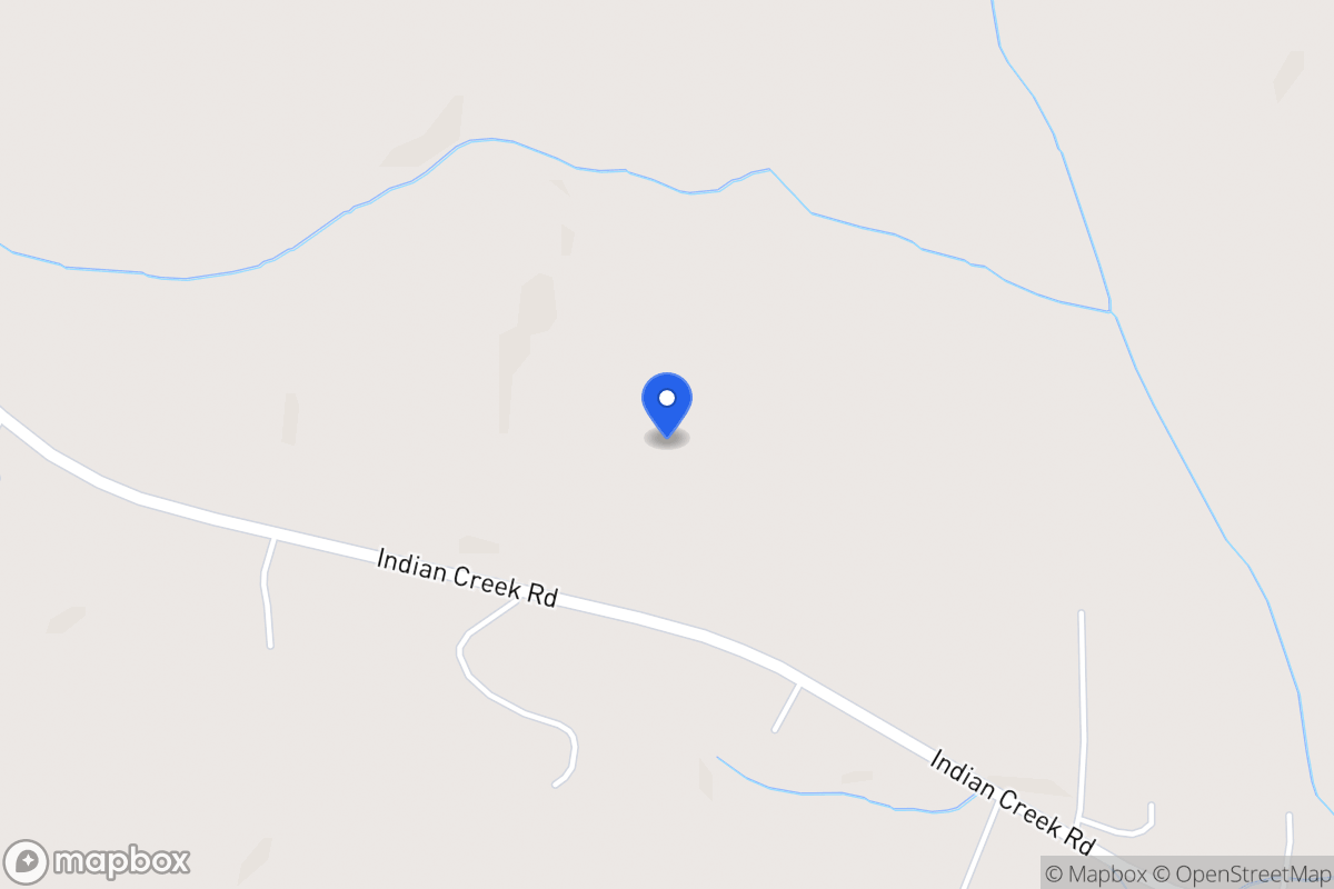 Map of 1255 Indian Creek Rd