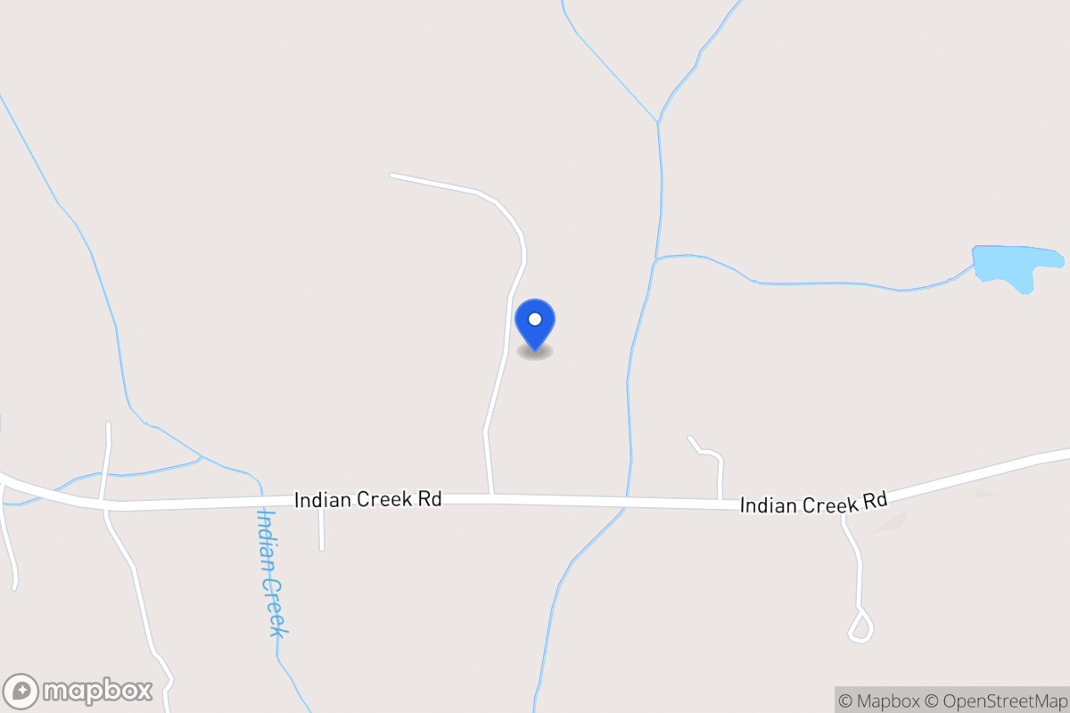 Map of 989 Indian Creek Rd
