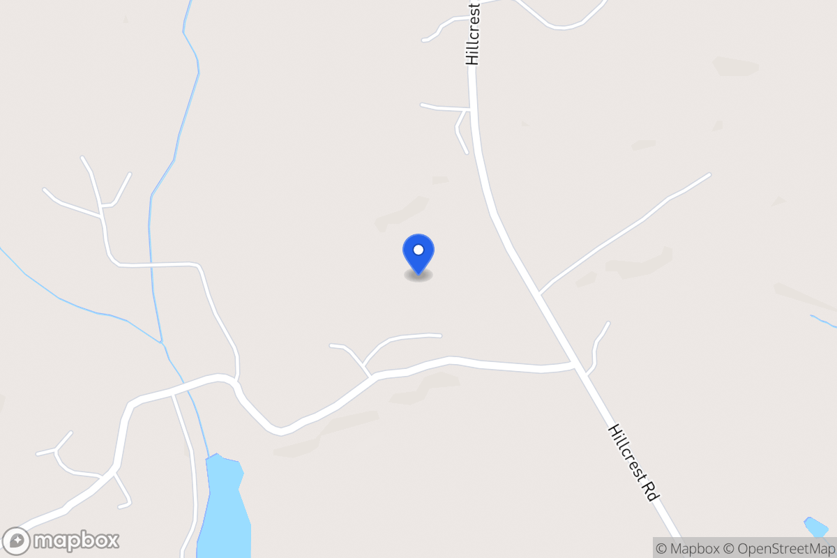 Map of 580 Hillcrest Rd