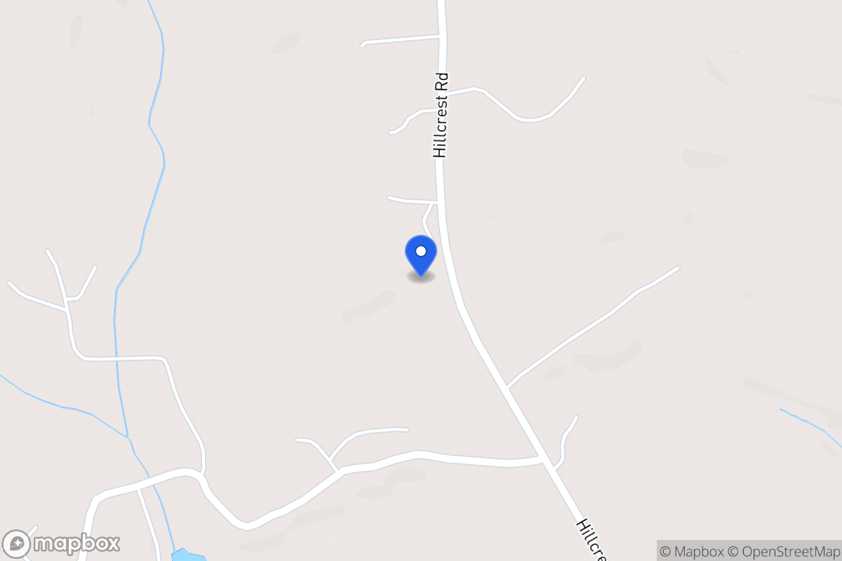 Map of 648 Hillcrest Rd